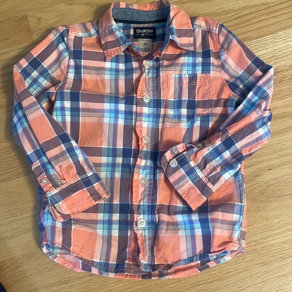 Ralph Lauren Boys Handsome Button Down Shirt and Khakis Bundle, size: 4/5 - Picture 8 of 11